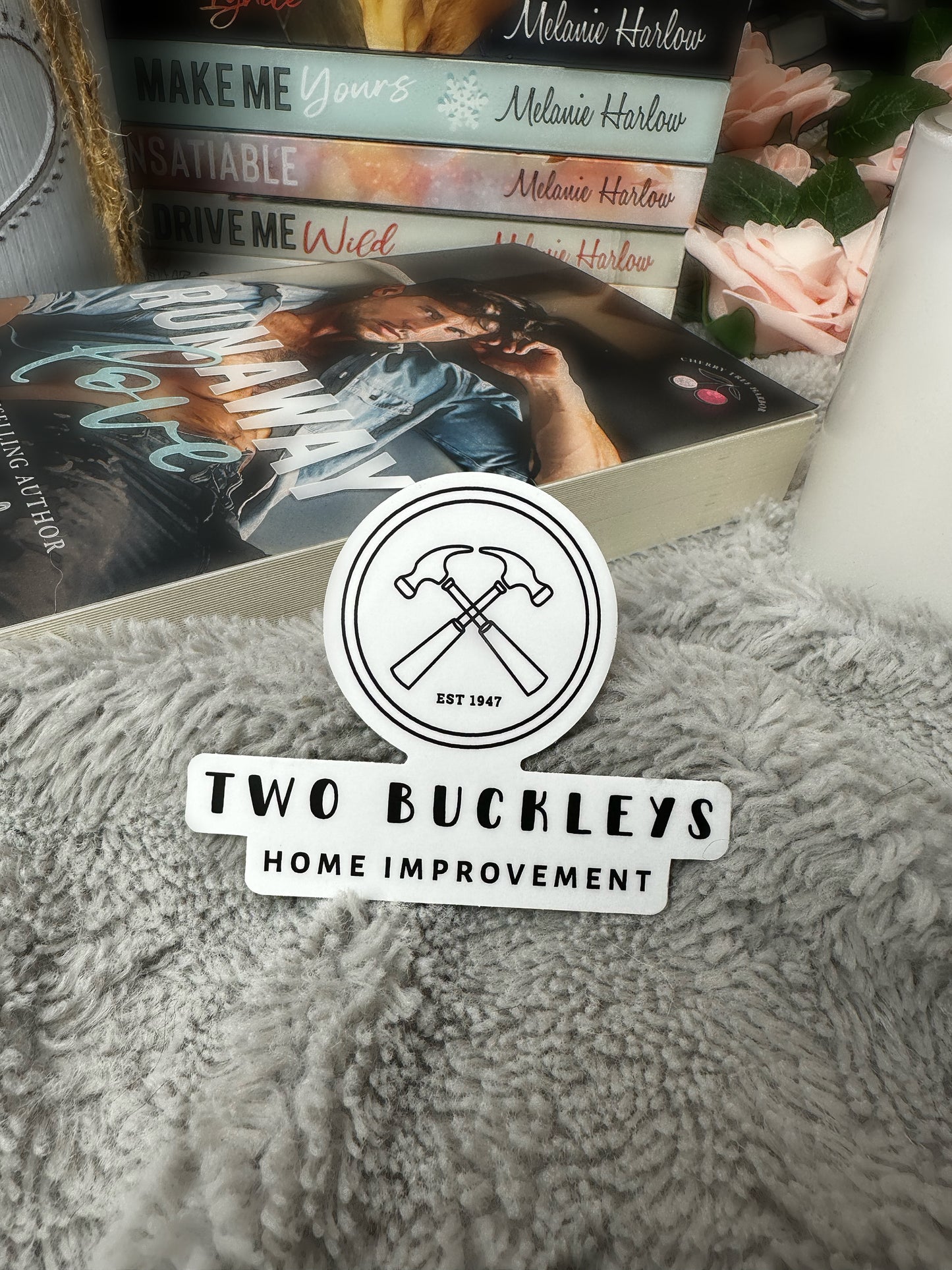 Cherry Tree Harbor - Two Buckleys Logo Sticker