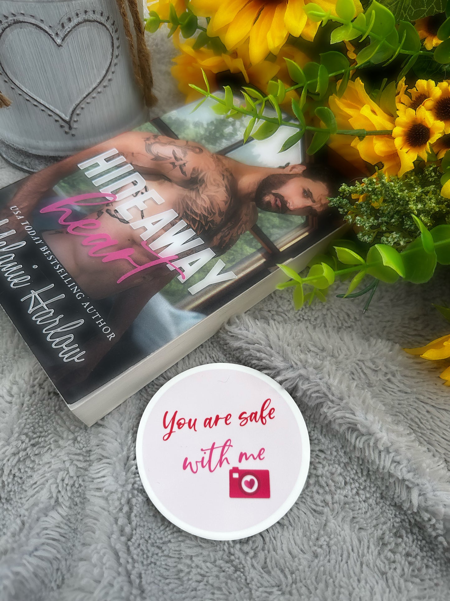 Hideaway Heart - You Are Safe With Me Sticker
