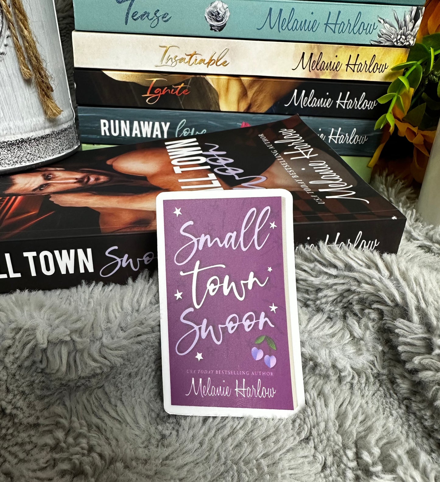 Small Town Swoon Cover Sticker