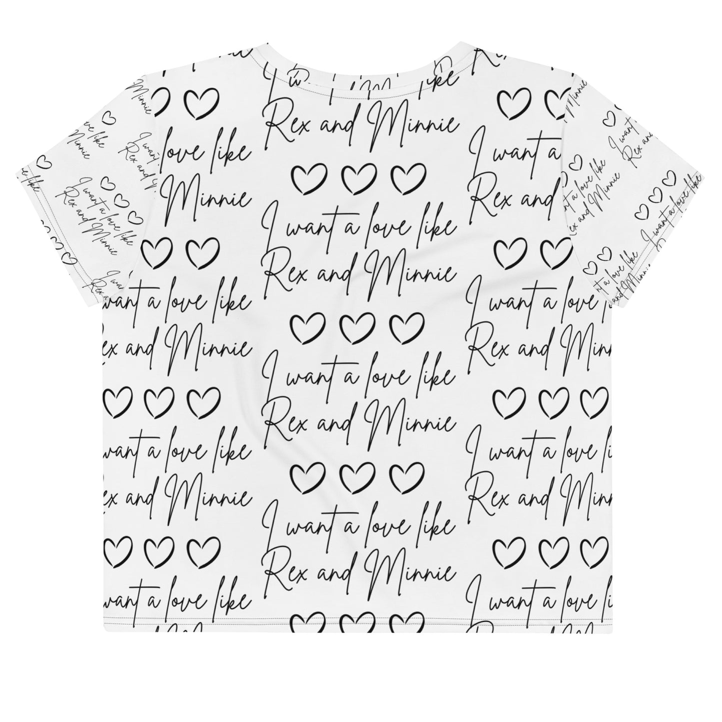 Love Like Rex & Minnie Crop Tee
