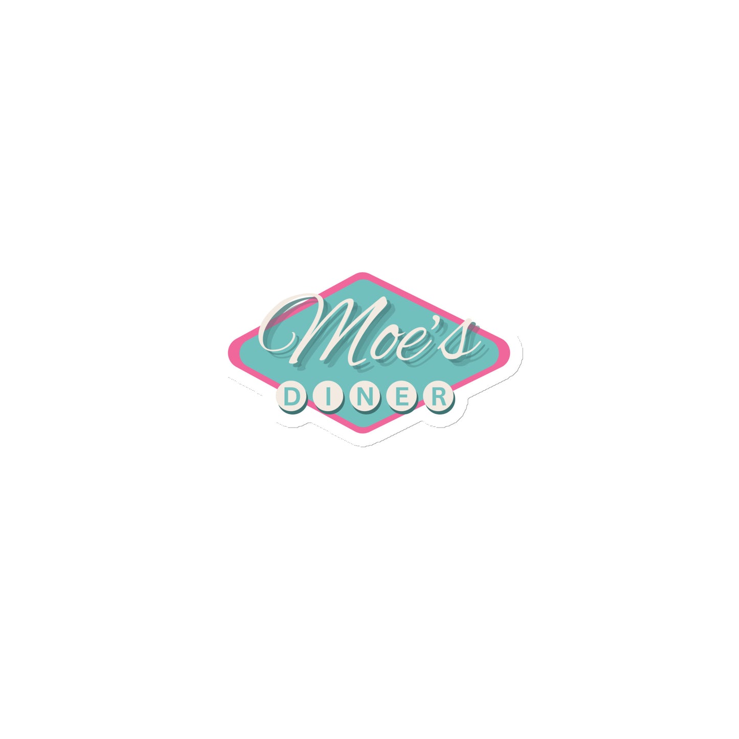 Moe's Diner Magnet