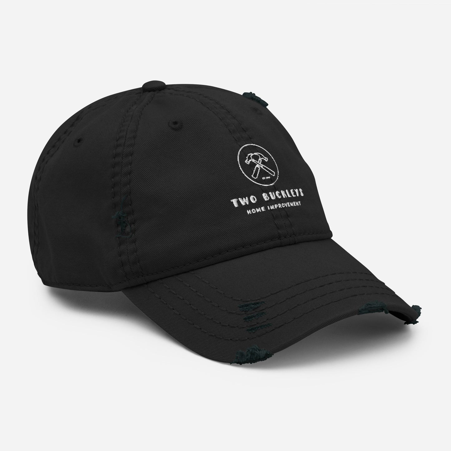 Two Buckleys Distressed Dad Hat