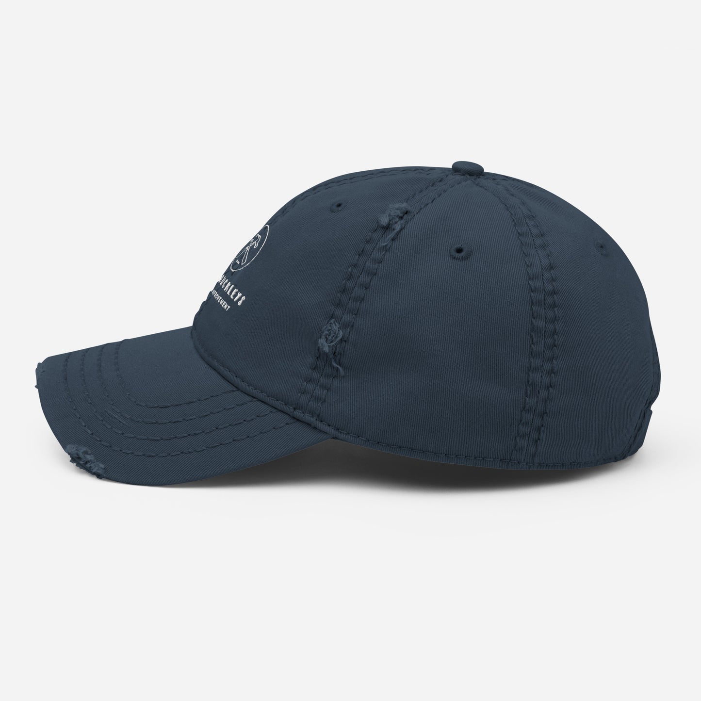 Two Buckleys Distressed Dad Hat