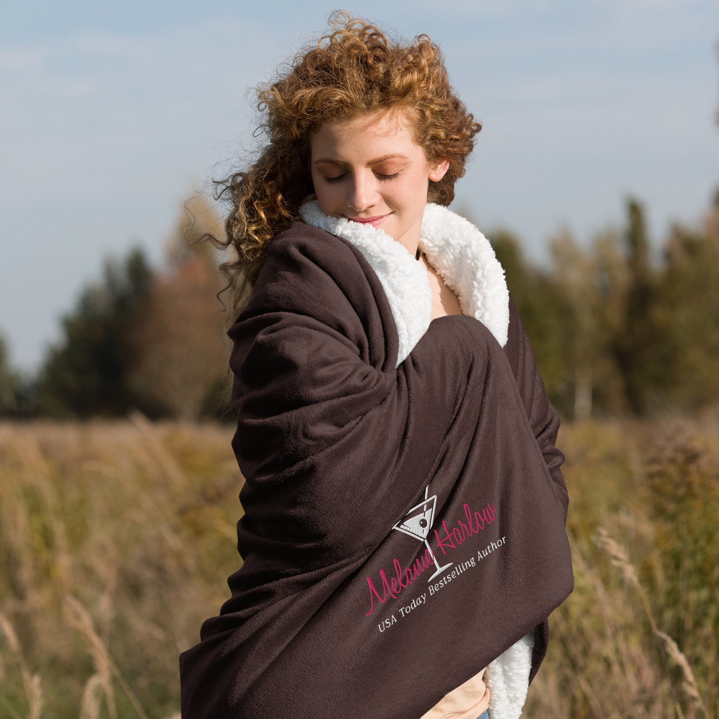 Melanie Harlow Premium sherpa blanket