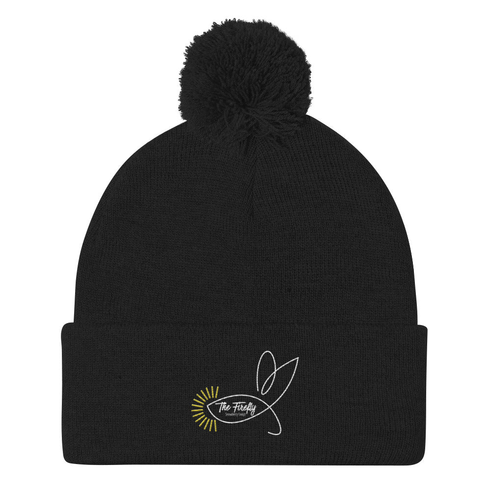 Firefly Logo Pom-Pom Beanie