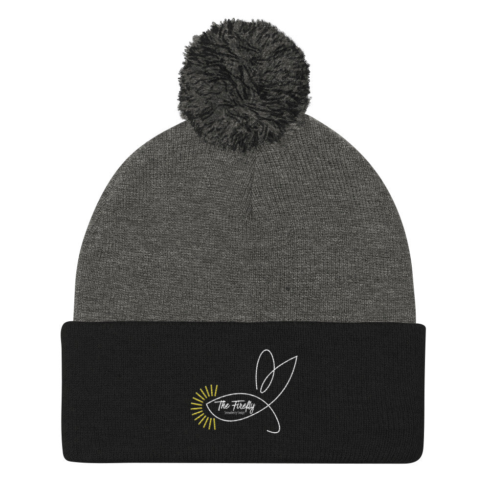 Firefly Logo Pom-Pom Beanie