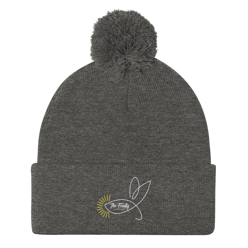 Firefly Logo Pom-Pom Beanie