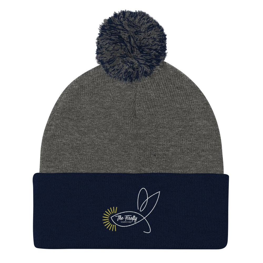Firefly Logo Pom-Pom Beanie