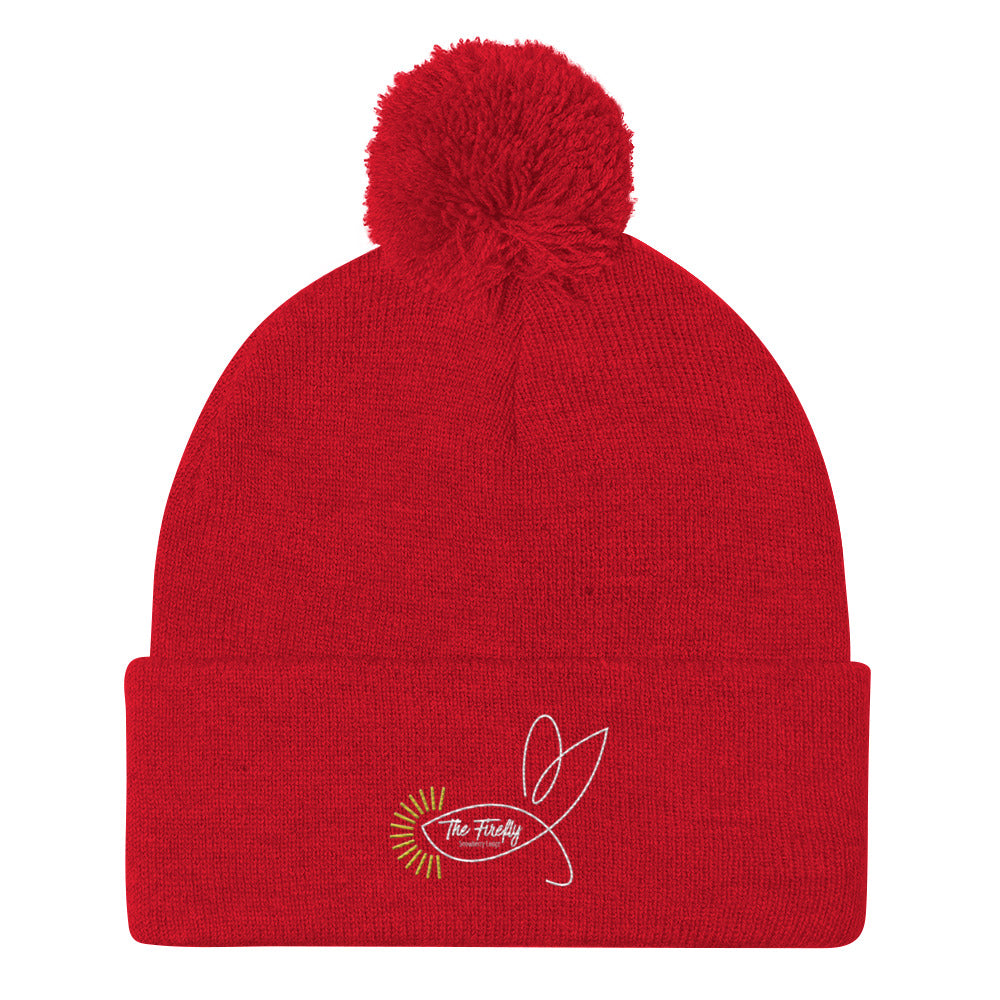 Firefly Logo Pom-Pom Beanie