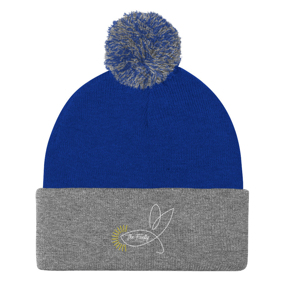 Firefly Logo Pom-Pom Beanie