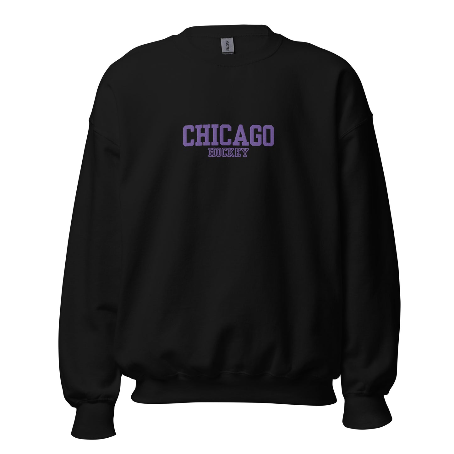Chicago Hockey Embroidery Crewneck