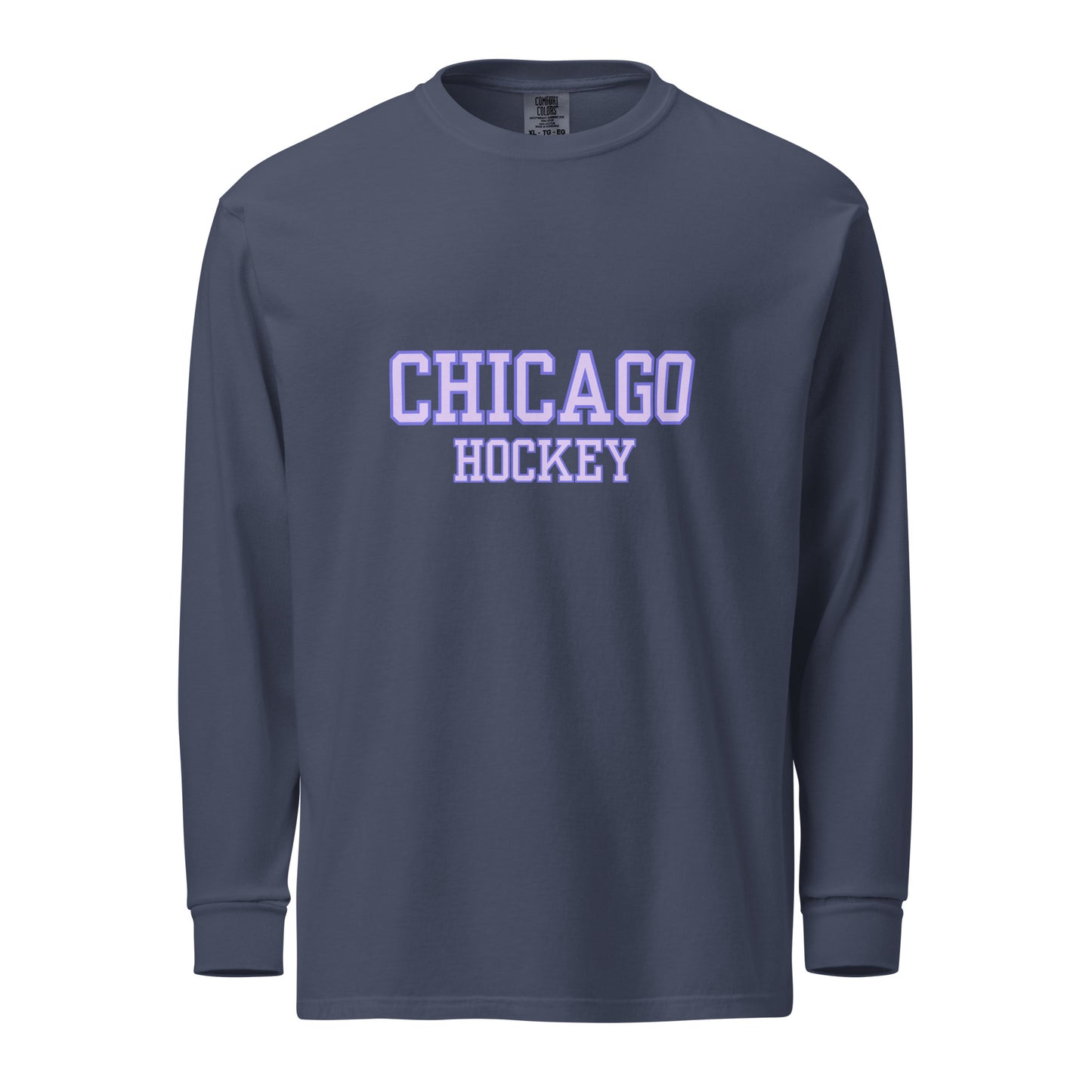 Chicago Hockey Long Sleeve T-shit - Slap Shot Surprise
