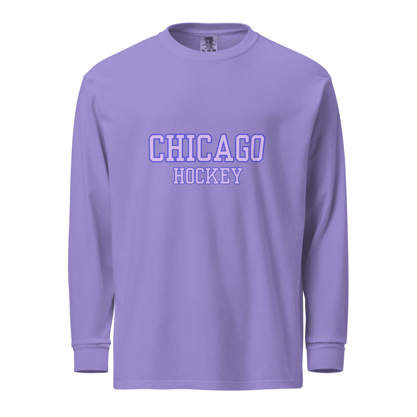 Chicago Hockey Long Sleeve T-shit - Slap Shot Surprise