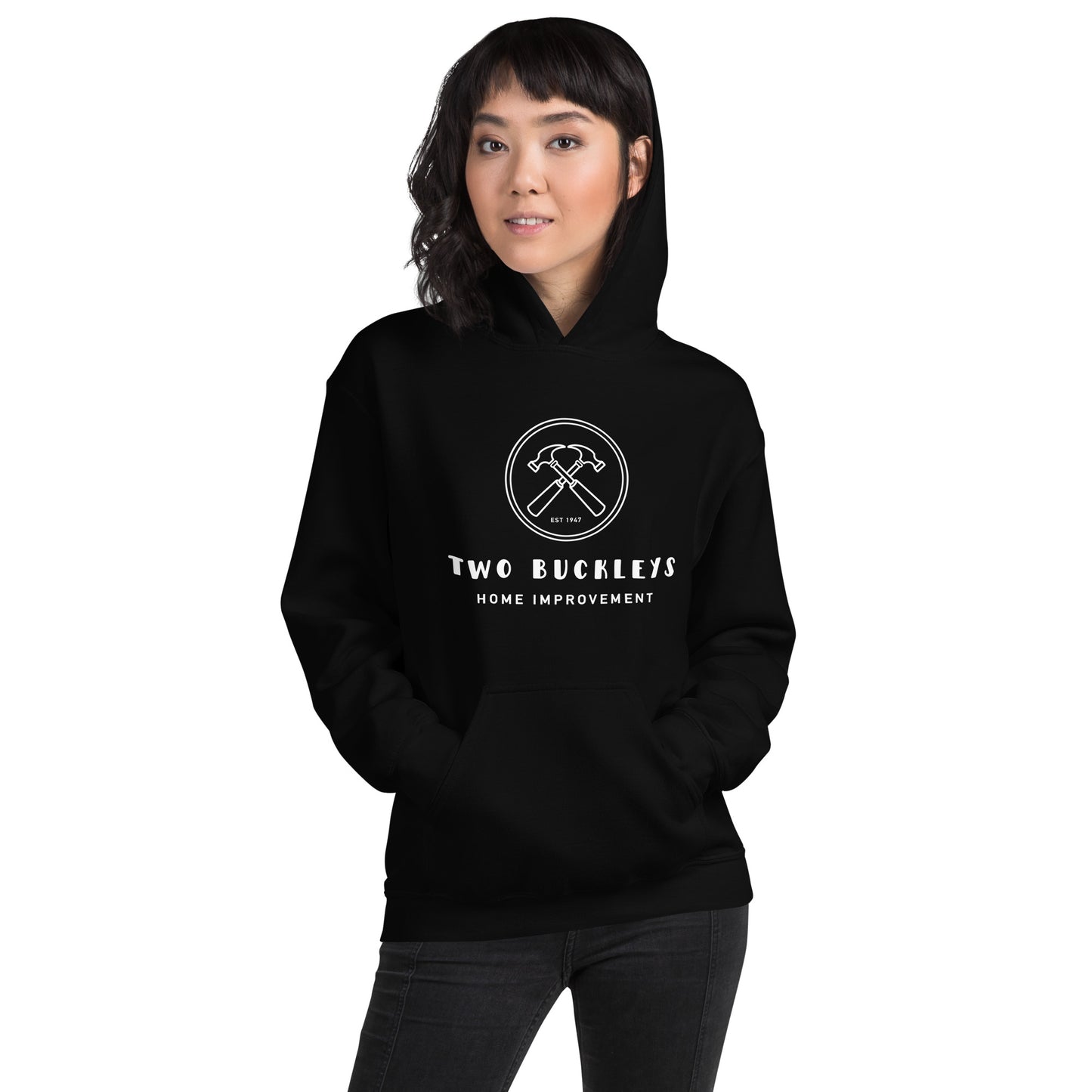 Two Buckleys Hoodie - light logo