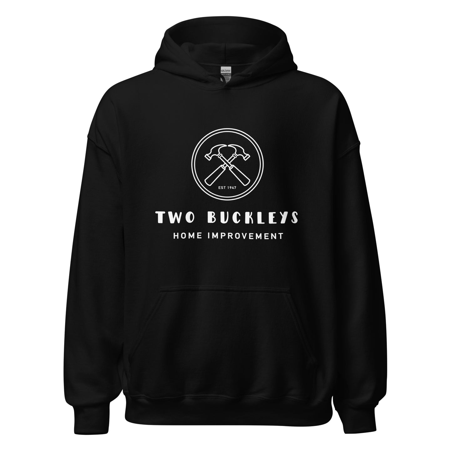 Two Buckleys Hoodie - light logo