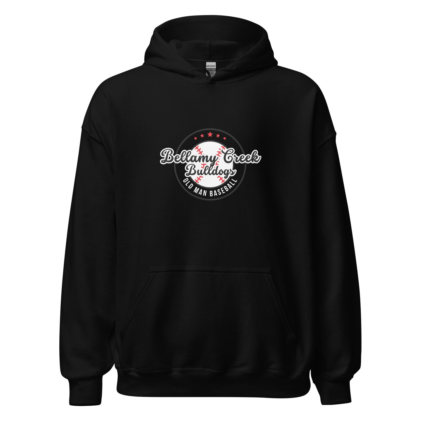 Old Man Basbeall Hoodie - light logo