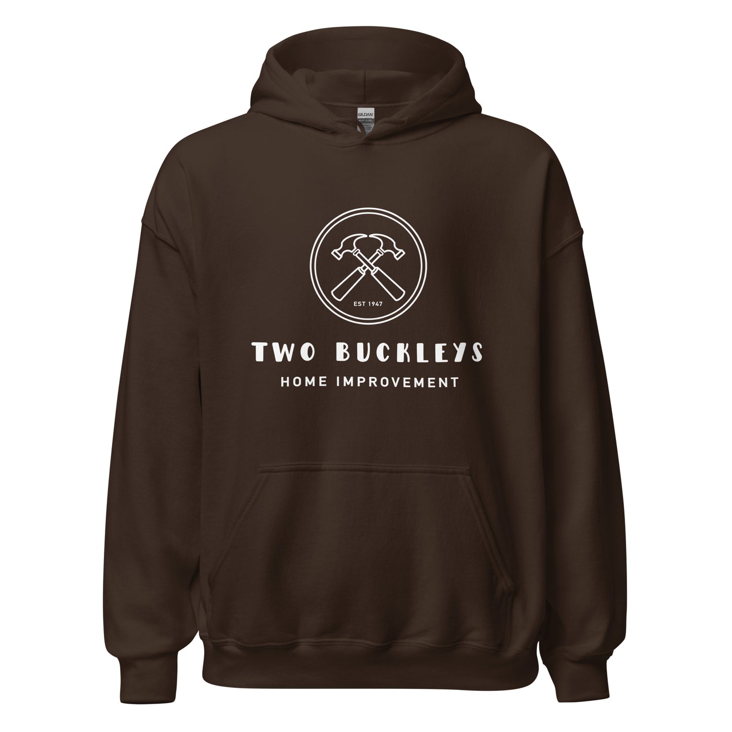 Two Buckleys Hoodie - light logo