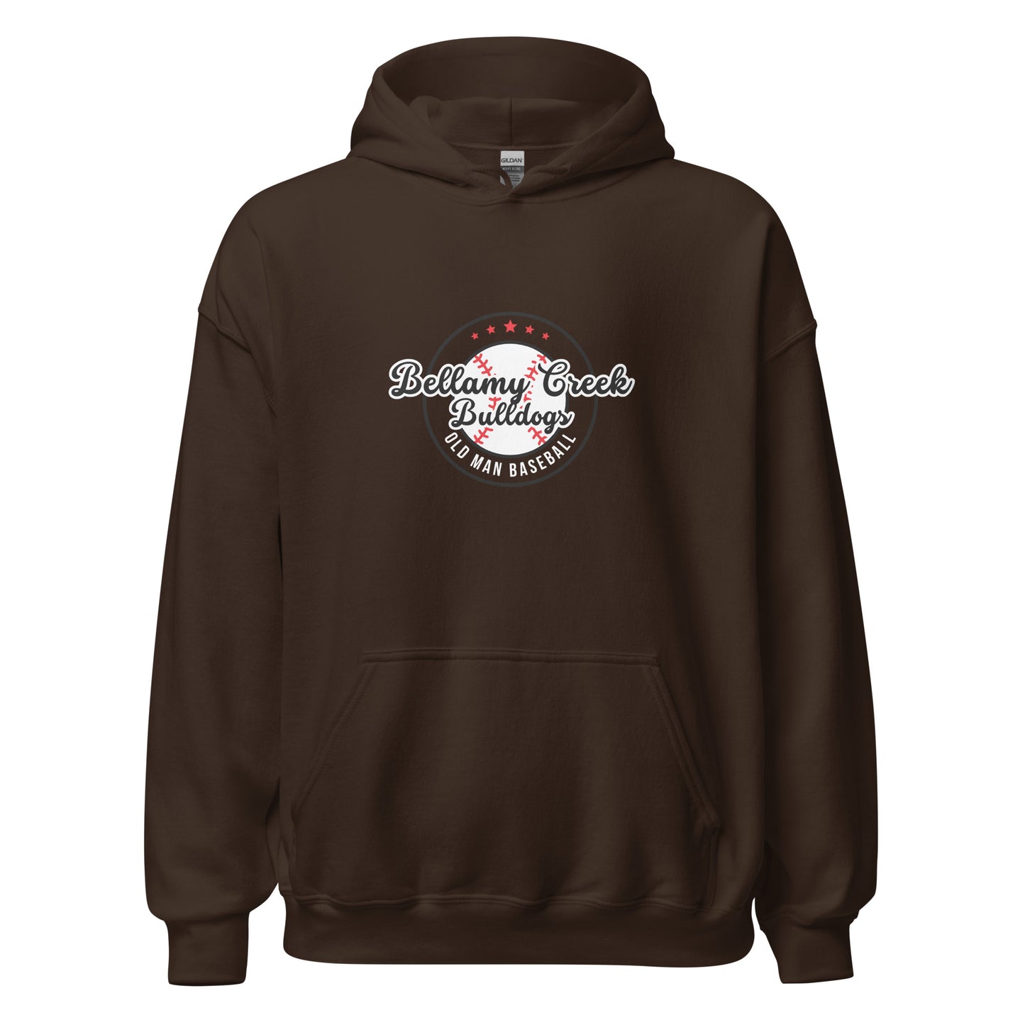 Old Man Basbeall Hoodie - light logo
