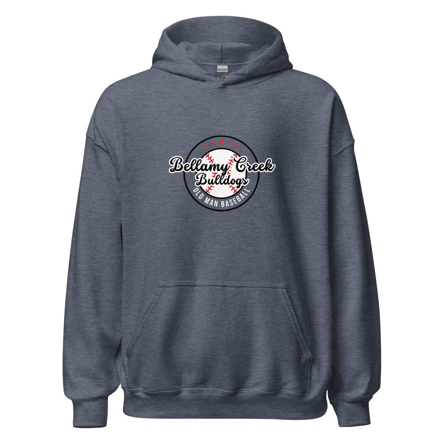 Old Man Basbeall Hoodie - light logo