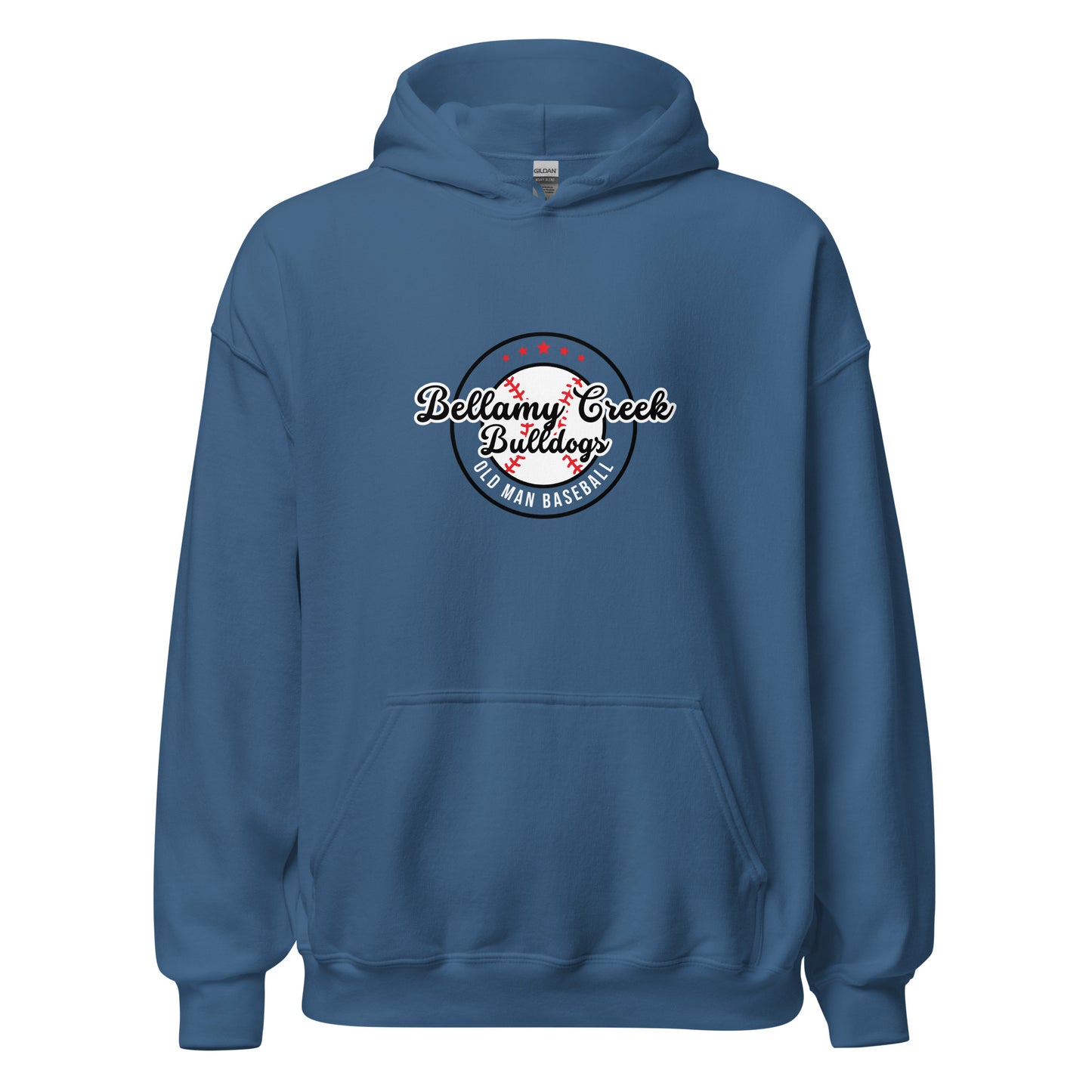 Old Man Basbeall Hoodie - light logo