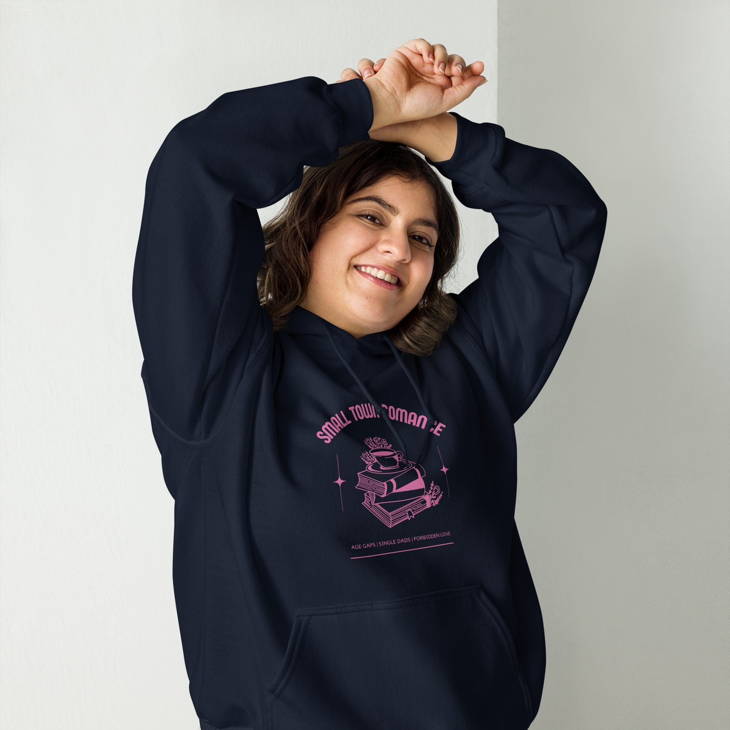 Small Town Book Hoodie