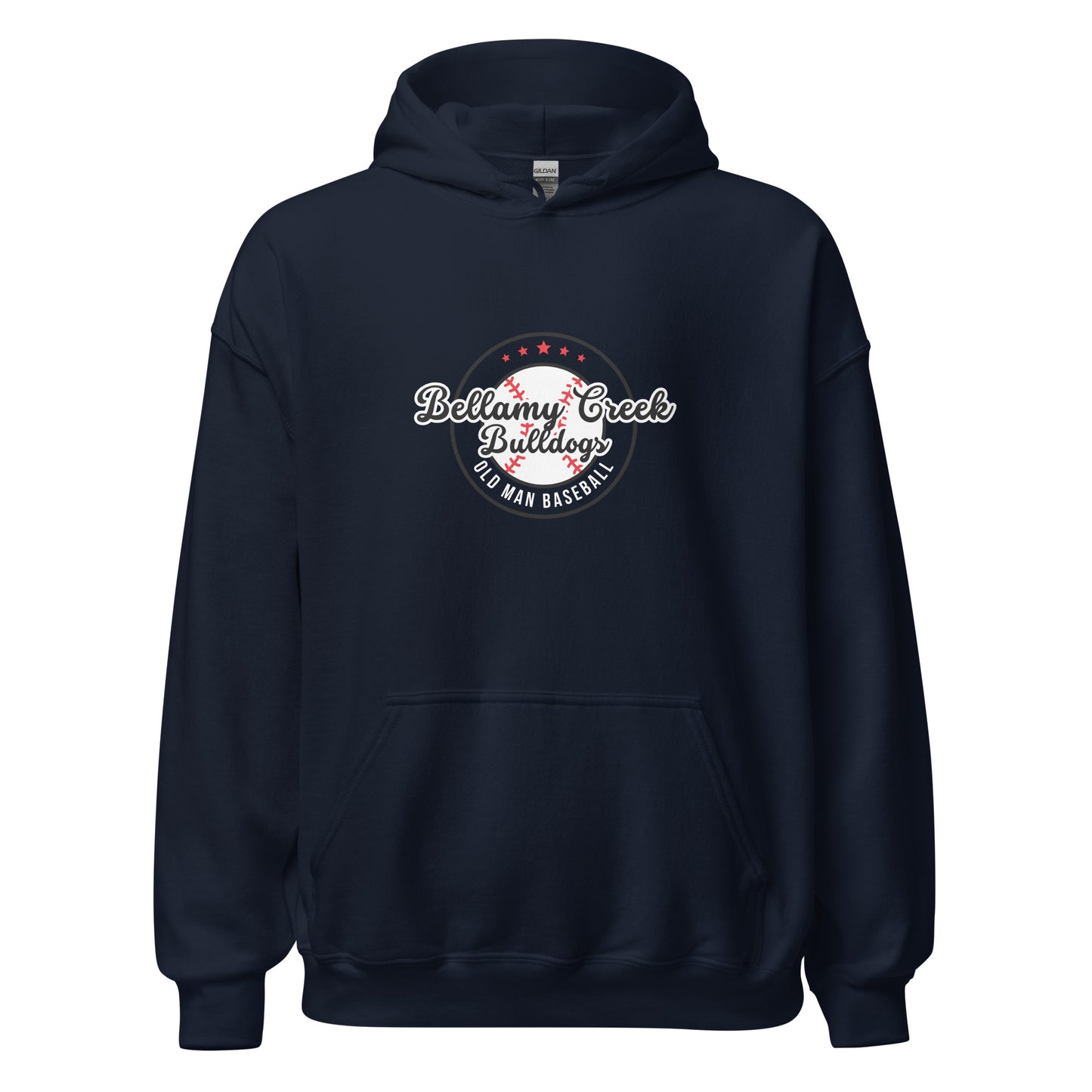 Old Man Basbeall Hoodie - light logo