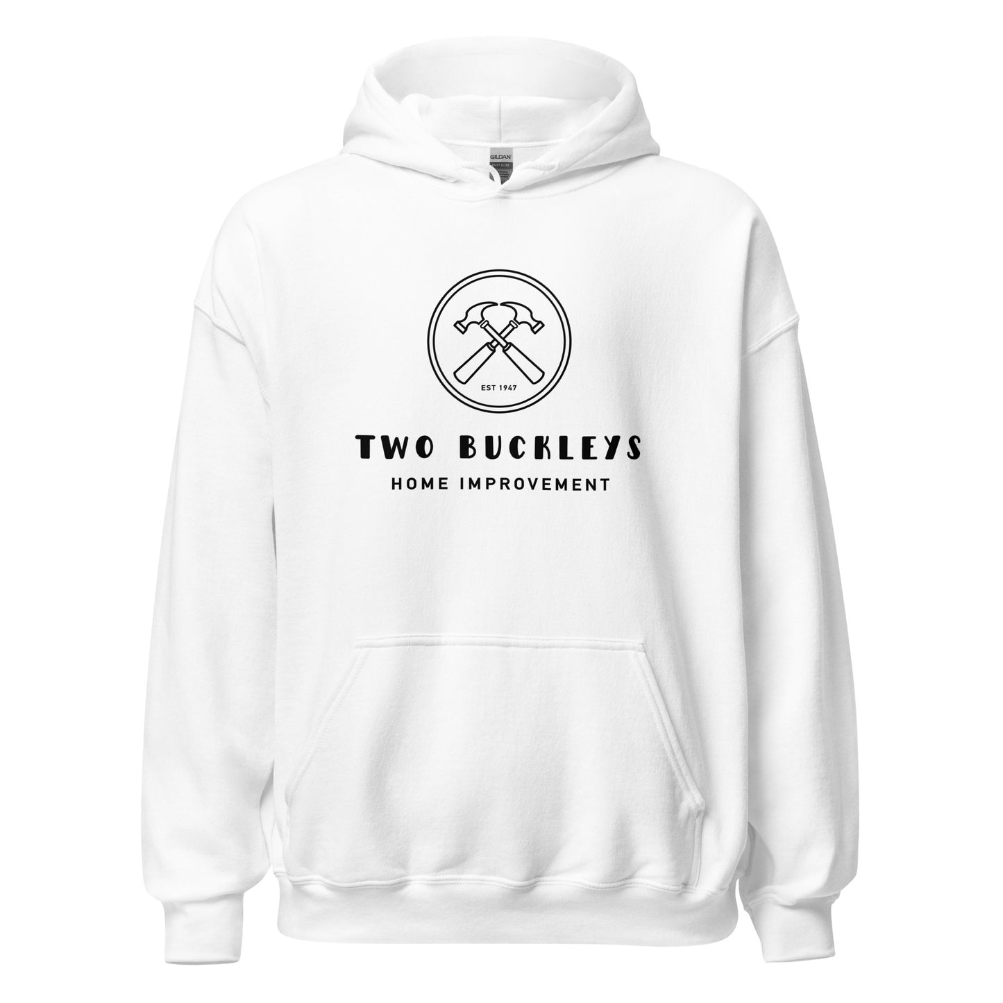 Two Buckleys Hoodie - dark logo