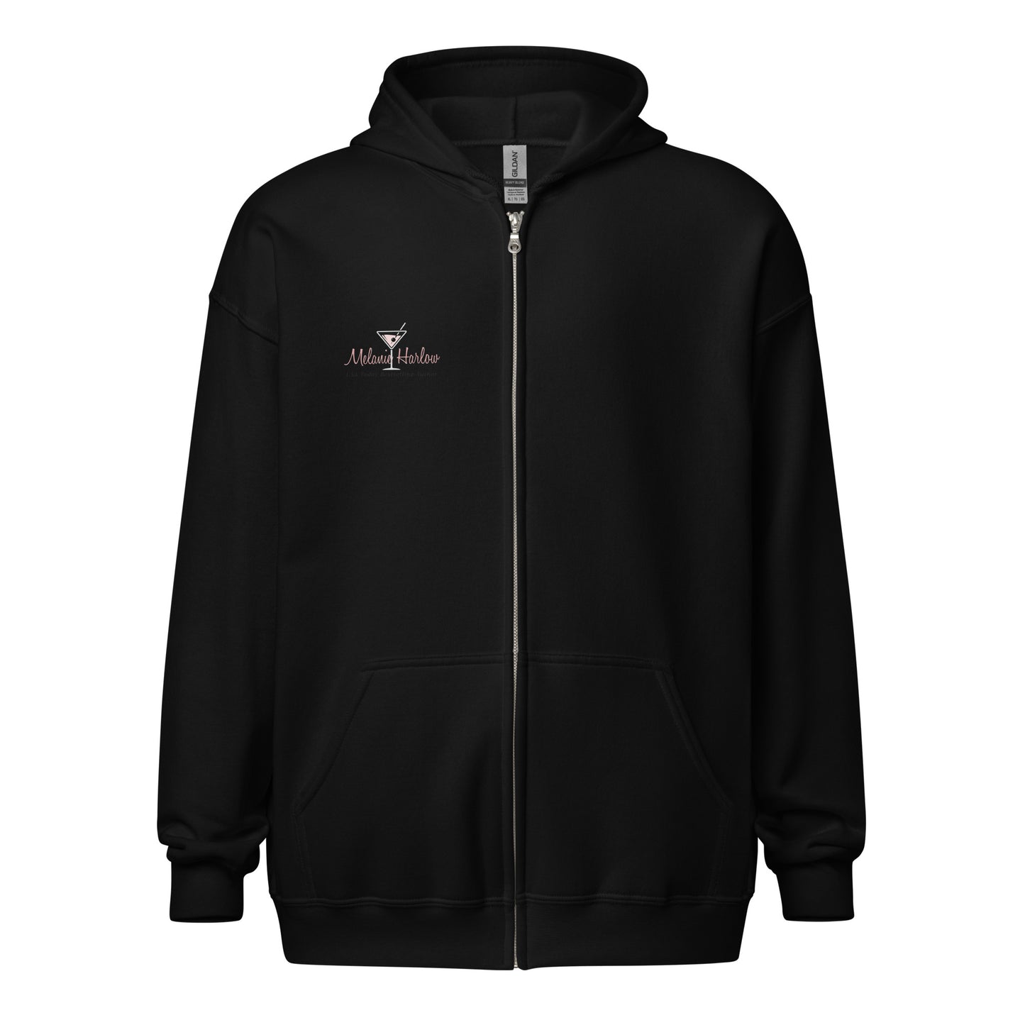 Melanie Harlow zip hoodie