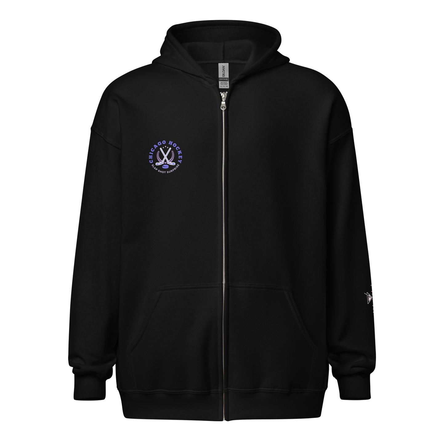 Chicago Hockey/Lupo Zip Up Hoodie