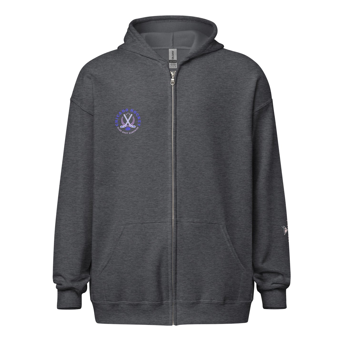 Chicago Hockey/Lupo Zip Up Hoodie