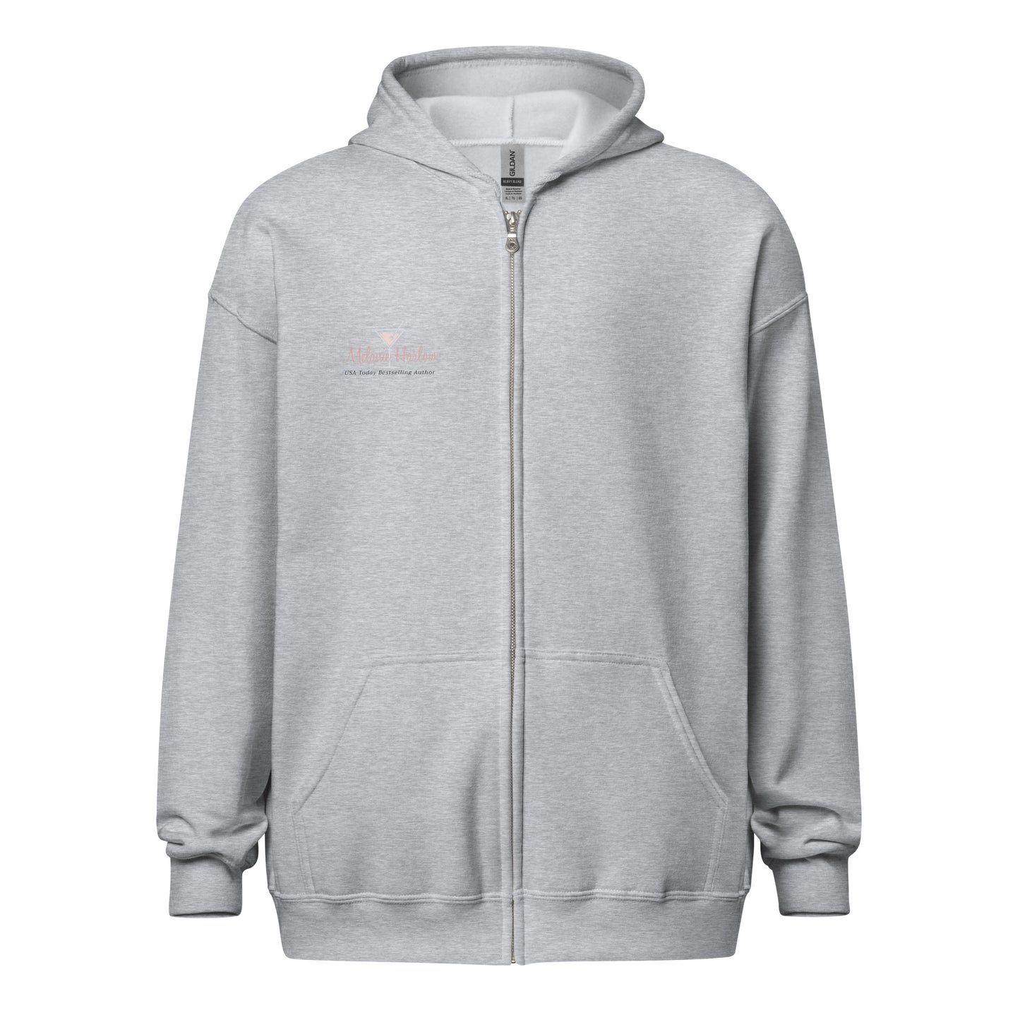 Melanie Harlow zip hoodie