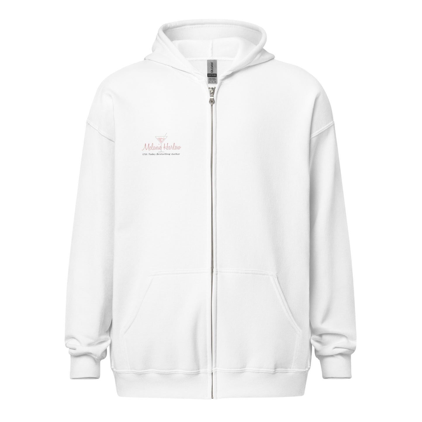 Melanie Harlow zip hoodie