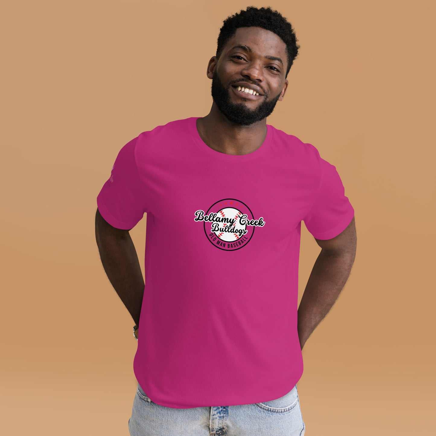 Old Man Baseball t-shirt