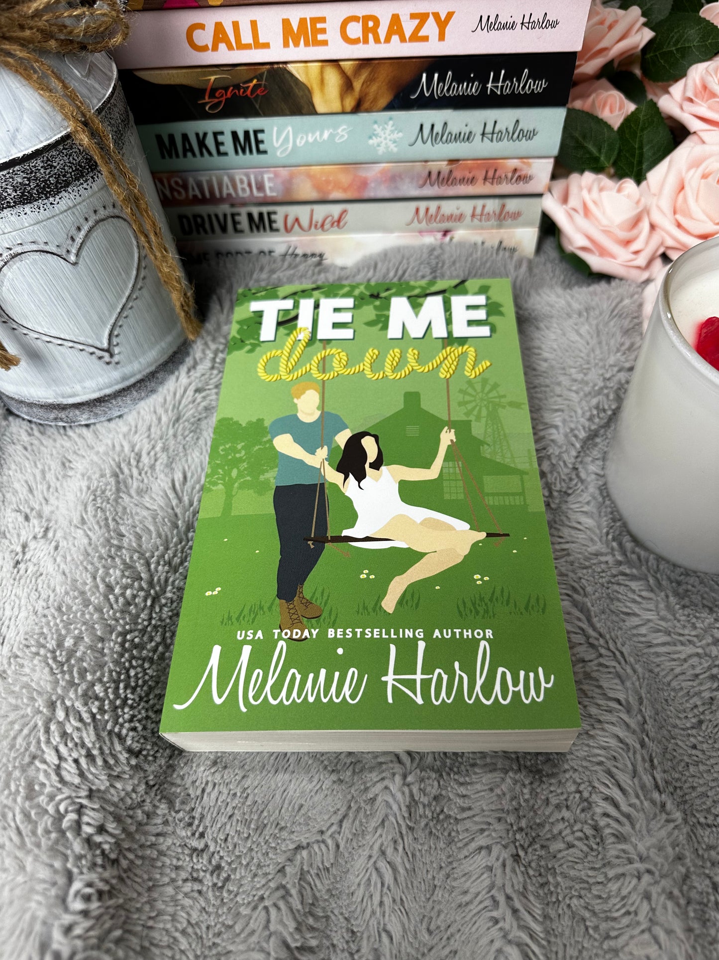 Tie Me Down Paperback - Illustrated Cover