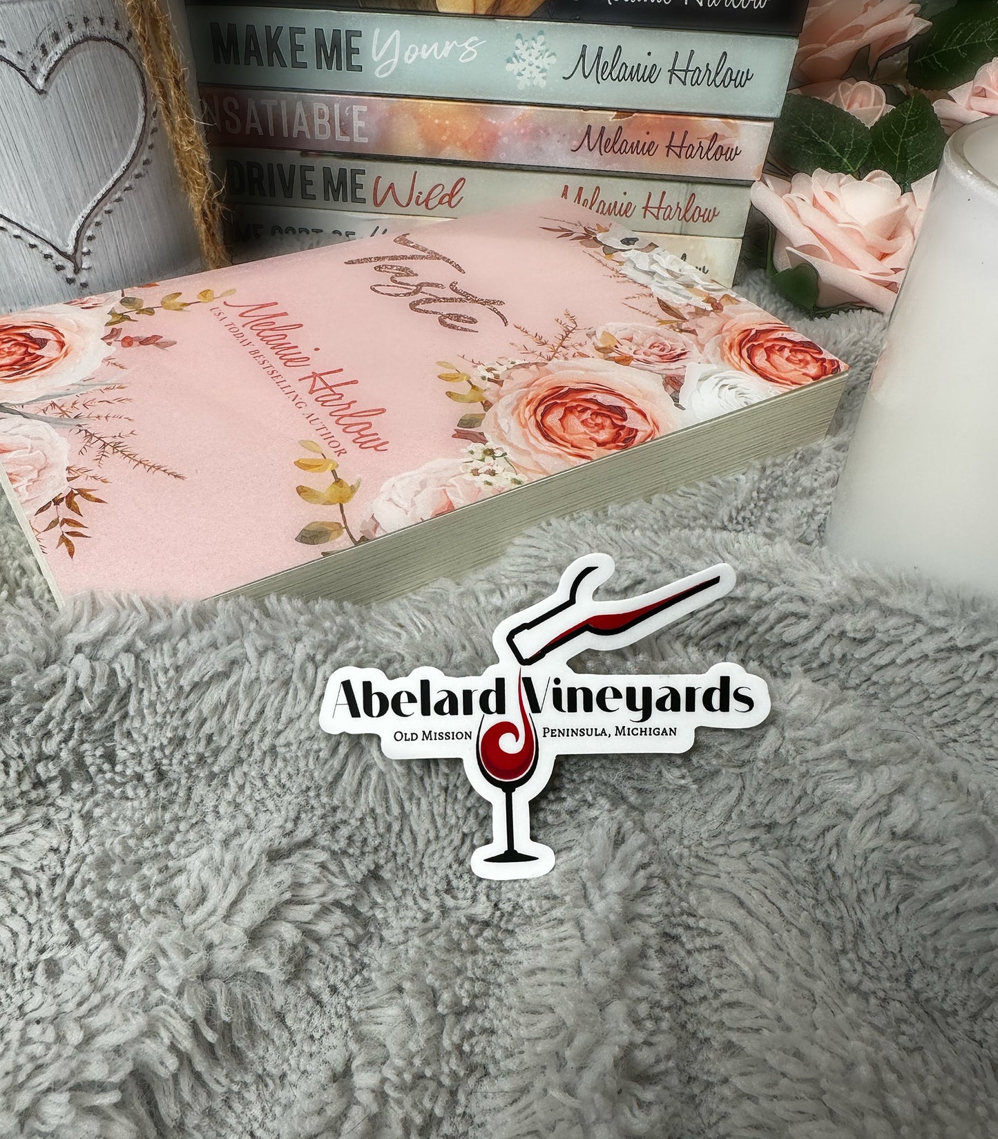 Abelard Vineyards Logo Sticker