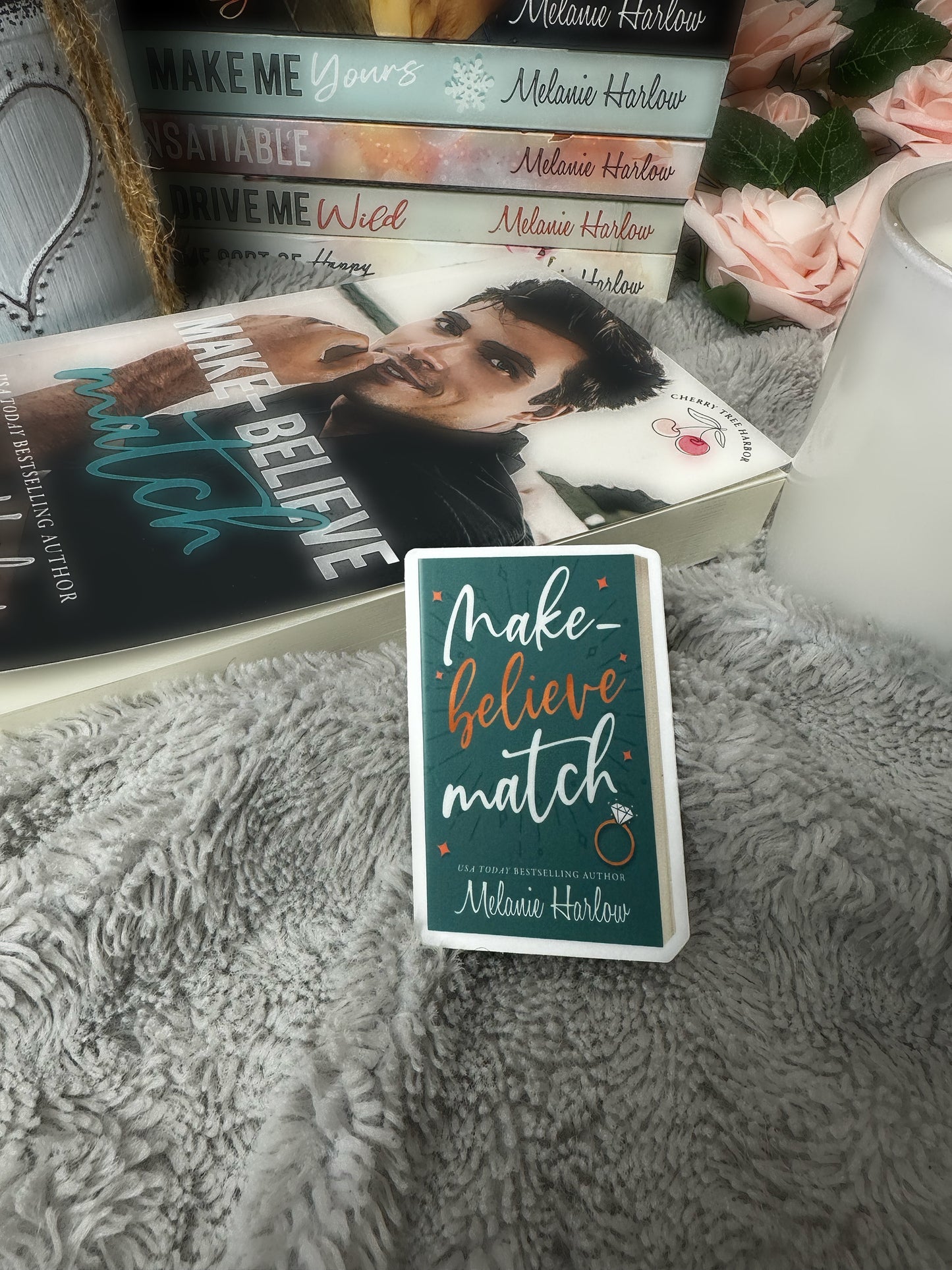 Make-Believe Match - Book Cover Sticker